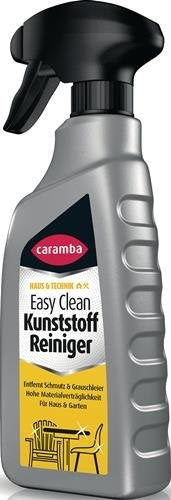 Kunststoffreiniger Easy Clean beseitigt Grauschleier farblos klar CARAMBA