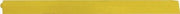 Skirting Yoga Solid Spark L970xW16mm female yellow nitrile rubber MILTEX