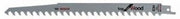 Säbelsägeblatt S 1542 K L.240mm B.19mm TPI 3 8,5mm 2 St./Karte