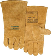 Schweißerhandschuhe Bucktan Gr.XXL (10,5) gelb Rindspaltleder 5 PA