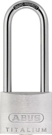Zylindervorhangschloss 64TI/40HB63 Schlosskörper-B.40mm Titalium verschschl.ABUS