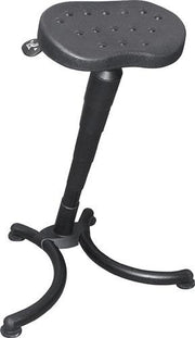 Stehhilfe PU-Schaum Sitz-H.620-830mm STA schwarz MEY
