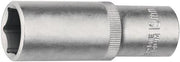 Steckschlüsseleinsatz 1/2 Zoll 6-kant SW 10mm L.77mm TECWERK