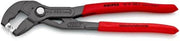 Schlauchschellenzange Gesamt-L.250mm Kopf grau atram.Ku.-Überzug KNIPEX