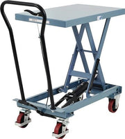 Scherenhubtischwagen Trgf.150kg Hubber.220-720mm fusshydraulisch TECWERK