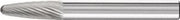 Frässtift RBF D.6mm Kopf-L.18mm Schaft-D.6mm HM Verz.5 PFERD