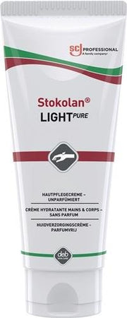 Hautpflegecreme Stokolan® Light PURE 100 ml duft-/farbstofffrei Tube SC JOHNSON