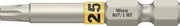 Bit 867 TORX® HF 1/4 Zoll TX 25 L.50mm mit Farbleitsystem WERA