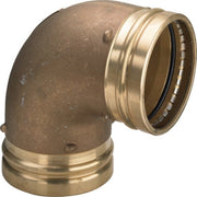 VIEGA SANPRESS Bend 90 Degrees, 2216XL 108.0mm, 2 Sockets, Red Brass