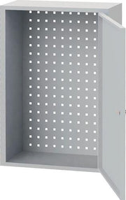Hängeschrank H750xB500xT200mm Vollblechtüren Stahlblech lichtgrau/lichtgrau