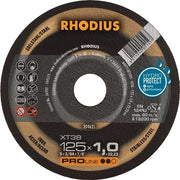 RHODIUS Trennscheibe Inox XT38 gerade PROline, 125x1mm 204621