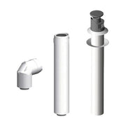 MHG Exhaust Gas Set Wall Duct DN80/125 ecoGAS