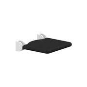 Folding seat, seat surface black 410x410 mm NORMBAU # NY.374.010 white