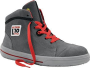 Safety Boots Vintage Mid Size 40 Grey Leather S3 SRC ESD EN20345