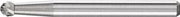Carbide Bur F KUD D.3mm Head-L.2mm Shank-D.3mm HM Toothed 3 Plus PFERD