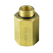 GRUNDFOS Rückschlagventil R1/2 x Rp1/2 Ms., für Zirkulationspumpen, # 96433904