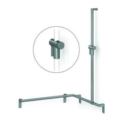 NB Cavere Duschhandlauf 7486074 a=750x750x1200 re Anthrazit-Metallic