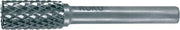 Frässtift ZYAS D.12mm Kopf-L.25mm Schaft-D.6mm HM Blank Verz.KVZ 4 m.Stirn RUKO