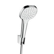 HG Brausenset Croma Select E 1jet/Porter Brauseschlauch 1250mm, weiß/chrom