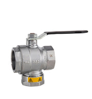 COMFORT Heizungsfilterkugelhahn DN 32 (11/4) IG mit Magnet u Hebelgriff Ms/vc