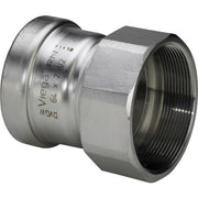 VIEGA Übergangsst. SANPRESS Inox XL 2312XL 88,9mm x 3 IG, Edelstahl
