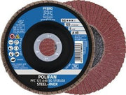Fächerscheibe POLIFAN A SG STEELOX D.125mm K.A-120 kon.INOX NK