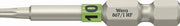 867 TORX® HF Bit 1/4" TX 10 L.50mm with colour coding WERA