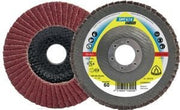 Fächerscheibe SMT 674 Supra K40 D.125mm Bohrung22,23mm ker.Korund Glasgewebe ger