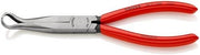 Mechanikerzange L.200mm Form 9 45Grad gew.Ku.-Überzug KNIPEX