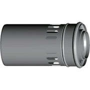 Luft-/Abgasrohr  80/125 mm, L:  250 mm RLA, weiß, steckbar, WOLF # 2651473