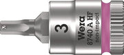 Steckschlüsseleinsatz 8740 A HF 1/4 Zoll SW 3mm L.28mm WERA