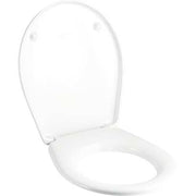 Geberit Renova Comprimo WC-Sitz Scharniere Edelstahl, weiß