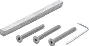 Bef-set.D/D Schnellstift 2210/3310 Drückerschutzgarnituren 8x145mm 62-67mm HOPPE