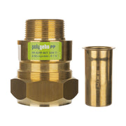 POLYGEBO Messing-KLV Serie 330 (PP) Typ MAP 40x3,7mm - 1 1/4, PP-R/PP-RCT