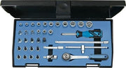 Steckschlüsselsatz 20 ITU-3 36-tlg. 1/4? SW 4-14mm im Kunststoffkasten GEDORE