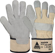 Handschuhe Verden Gr.10 grau/natur Rindspaltleder EN 388 PSA II HASE
