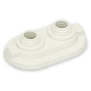 Roth Doppelrosette Achsabstand:50mm