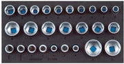 Steckschlüsseleinsätze 1500 CT1-19 IS 26tlg. 1/3-Modul SW 19-32mm 1/2