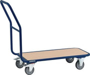 Plattformwagen Ladeflächen L850xB450mm STA blau Trgf.250kg Gesamt-L.940mmTECWERK