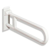 HEWI Stützklappgriff drehb. 801.50.100 L:600mm reinweiß