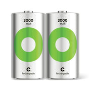 Batterie wiedera. recharge C-Baby Akku NiMH 3000mAh ReCyko 1,2V 2St./Pack