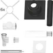 BOSCH Abgaszubehör FC-Set80-C93x(hinten) Grundbausatz C93x, d:80/125mm