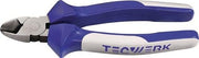 Diagonal cutter L.160mm head polished multi-component handles TECWERK