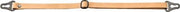 Lederkinnriemen KL f.VOSS Schutzhelme Rindkernleder m.Schiebeschnalle,470mm VOSS