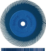 Radialbürste Sunburst Ø152xB152x25,4mm 400 Form DISC RA Alox/Korund TYROLIT