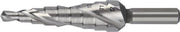 Step Drill Bit Dia. 4-12mm HSS-Co5 Spiral Flute Z.2 Steps 9 RUKO