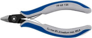 Präzisions-Elektronik-Seitenschneider L.125mm Form 6 Facette nein pol.KNIPEX