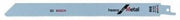 Reciprocating saw blade S 1125 VF L.225mm W.19mm TPI10/14 1.8/2.6mm vario-pitched 25 pcs/card