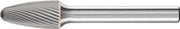 Frässtift RBF D.10mm Kopf-L.20mm Schaft-D.6mm HM Verz.5 PFERD