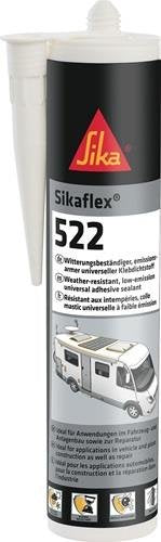 Kleb- u.Dichtstoff Sikaflex®-522 weiß 300ml SIKAFLEX